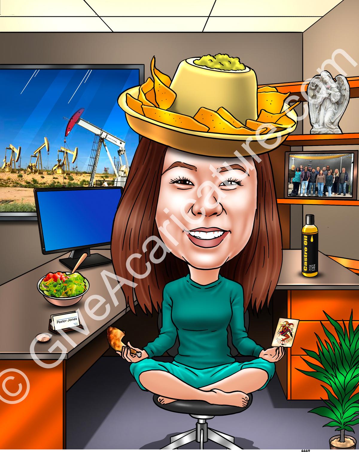 caricature for Brenda G.